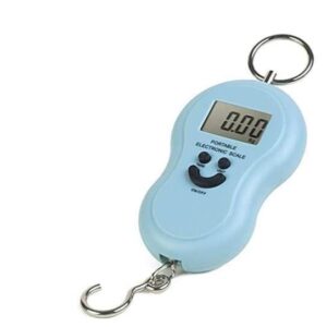 Digital Luggage Scale – Portable Hanging Hook Scale – LCD Display, High Accuracy, Compact Travel Weight Checker for Bags, Fishing Gear & Outdoor Use