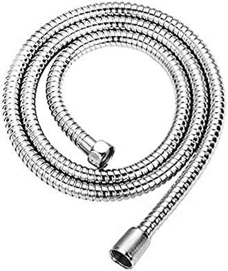 Flexible Shower Hose – Anti-Kink Stainless Steel Pipe – 1.5M/2M/3M Universal Lengths, Leak-Proof Connectors, Chrome Finish for Bathtub, Pet Shower & Bathroom Accessories Upgrade - Image 2