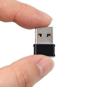 USB WiFi Adapter – Dual Band AC600 Mbps – Nano Wireless Dongle, 2.4GHz/5GHz, Omni-Directional Signal, Compact Plug & Play Design, Fast Internet for PC, Desktop, Laptop, Windows, Mac OS