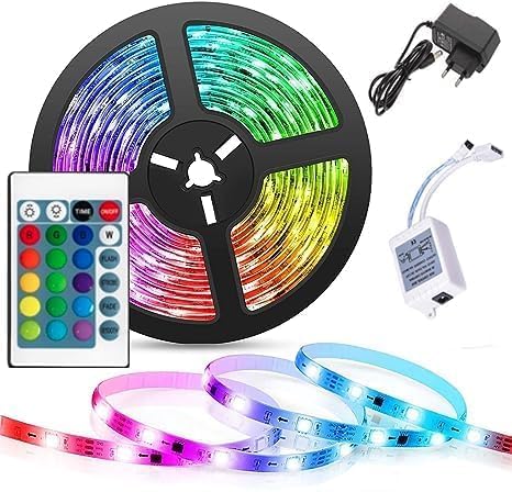 LED Strip Lights – RGB Color Changing Light Strip – Flexible Design, Remote & App Control, DIY Home Decor Lighting, Perfect for Bedroom, TV Backlight, Kitchen & Party Ambience - Image 2