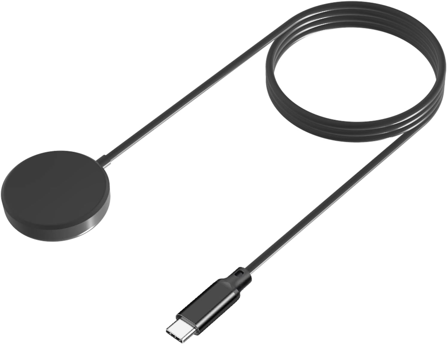 Magnetic Smartwatch Charger – USB-C Fast Charge Pad with Auto Alignment, Travel-Ready Cable, Safe Power for Galaxy Watch 7/6/5/4/3/Active - Image 3