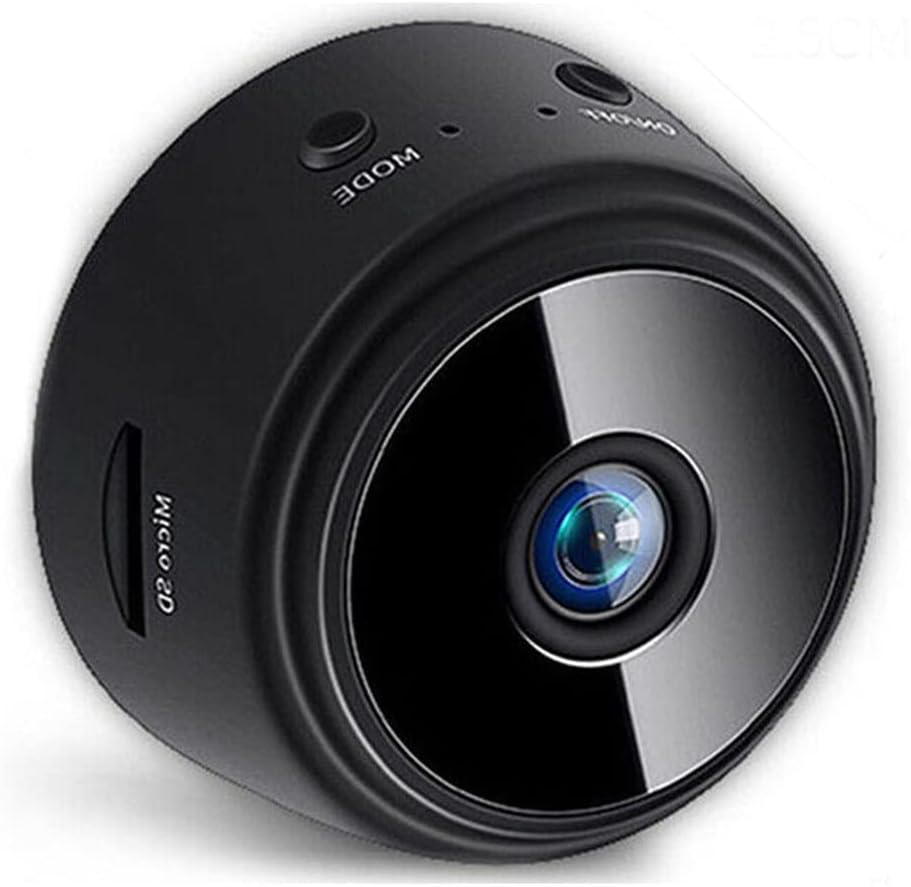 Mini Spy Camera – 1080P Wireless Hidden Cam – Motion Detection, Night Vision, Real-Time Remote Viewing, Compact & Discreet Design, Ideal for Home Security & Monitoring