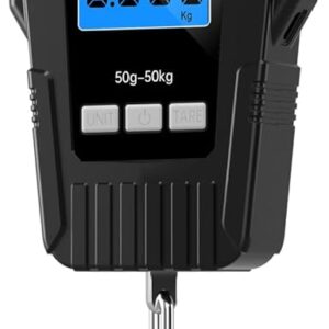 Digital Luggage Weight Scale – Portable Travel Scale – High-Precision Sensor, Large Backlit Display, Lightweight & Compact Design, Ideal for Airline Baggage, Easy Hanging Hook