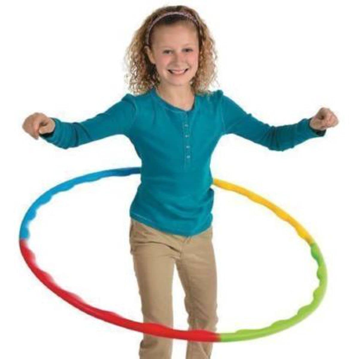 Multi-Purpose Hula Hoop for Kids & Pets – Durable Plastic Training Ring for Agility, Gymnastics, Core Fitness & Backyard Fun - Image 3