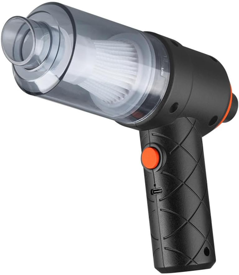 Handheld Vacuum Cleaner – Powerful Cordless Suction – 4000Pa Mini Cleaner, Low Noise, Dual Nozzles, Pet Hair Remover, Keyboard Crumbs Buster, For Car, Home, and Office Cleaning - Image 3