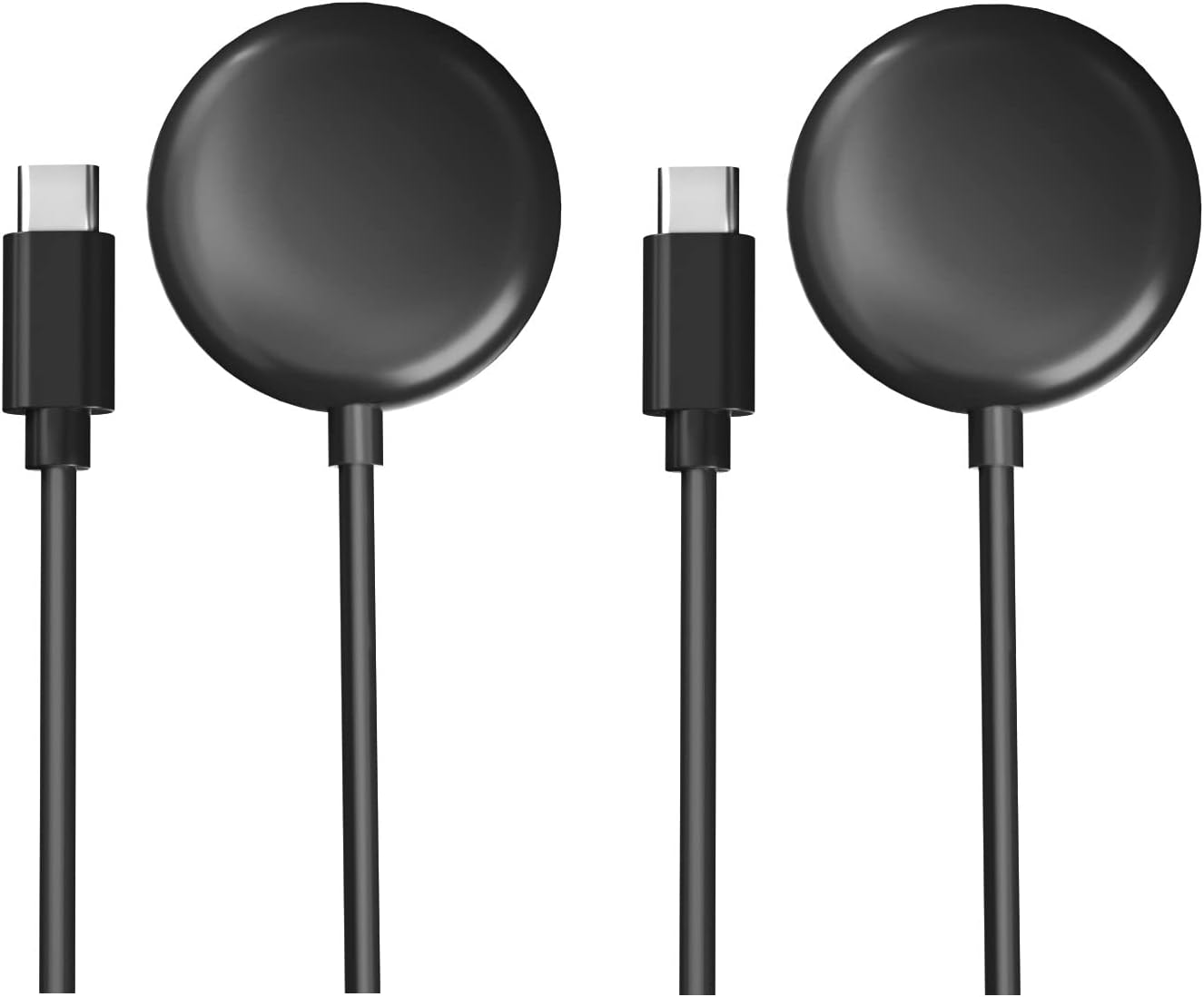 Magnetic Smartwatch Charger – USB-C Fast Charge Pad with Auto Alignment, Travel-Ready Cable, Safe Power for Galaxy Watch 7/6/5/4/3/Active - Image 2