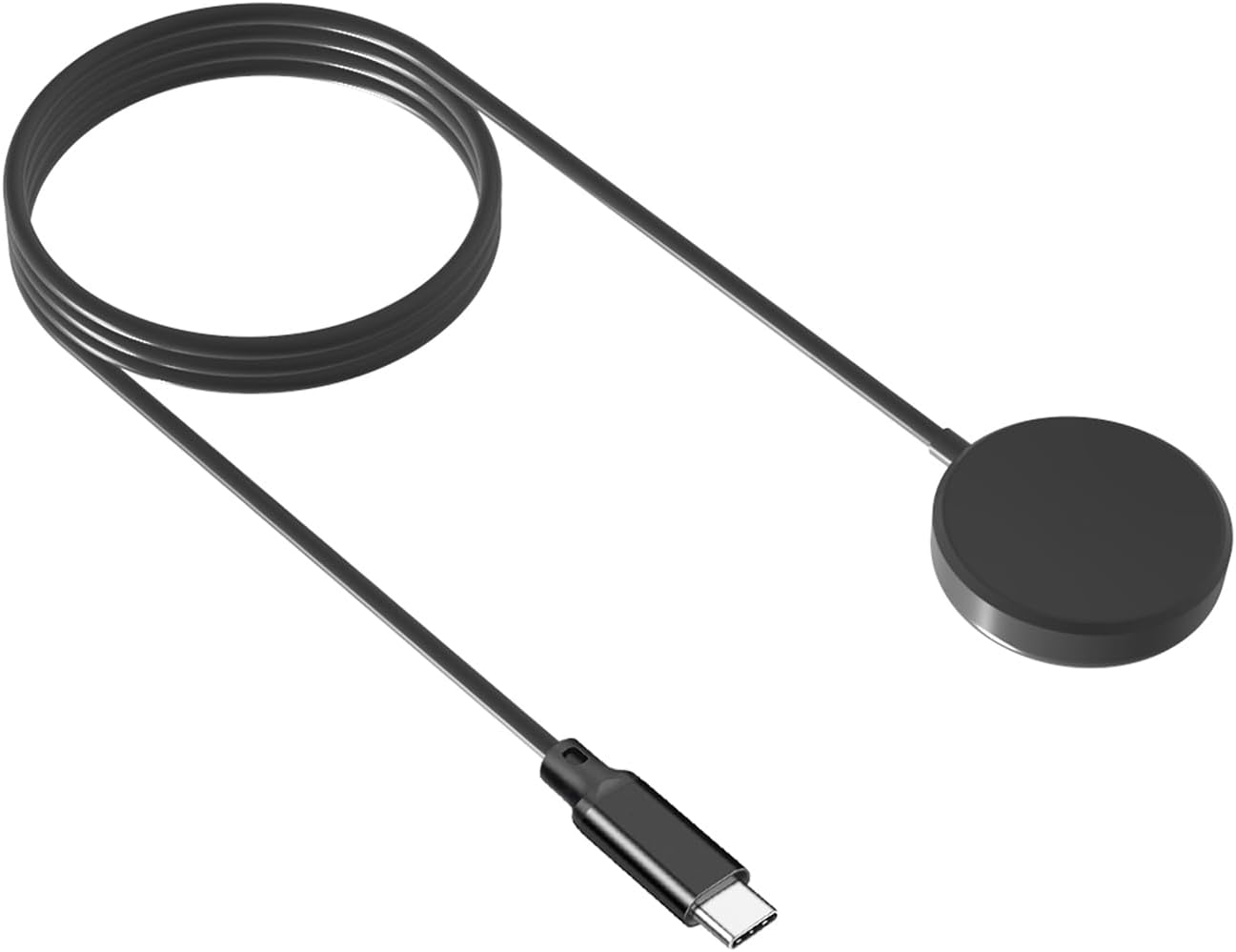 Magnetic Smartwatch Charger – USB-C Fast Charge Pad with Auto Alignment, Travel-Ready Cable, Safe Power for Galaxy Watch 7/6/5/4/3/Active - Image 4