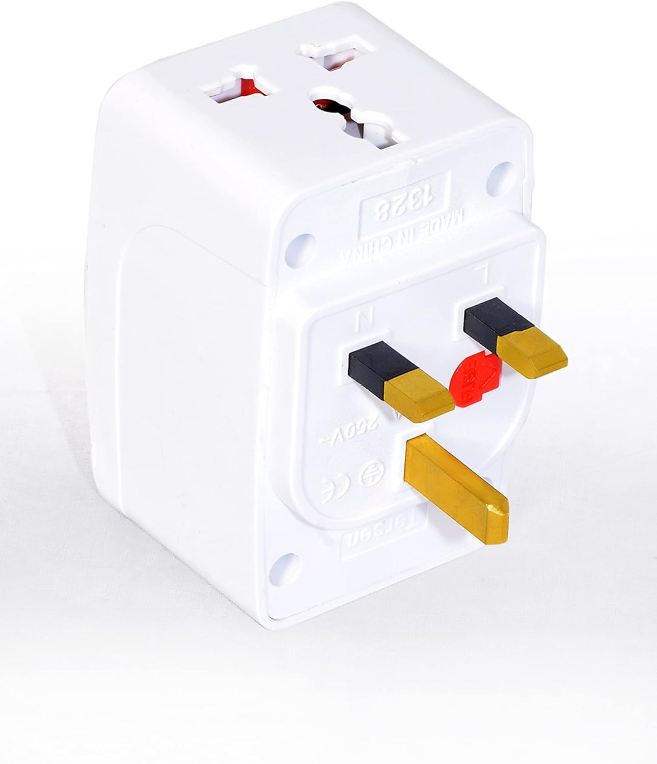 Universal Travel Adapter Plug – 3 Way Multi Plug Extension for Worldwide Use – Compact Converter Socket – Ideal for Laptops, Mobiles, Kitchen Appliances, TVs, Office & Indoor Power Supply - Image 2