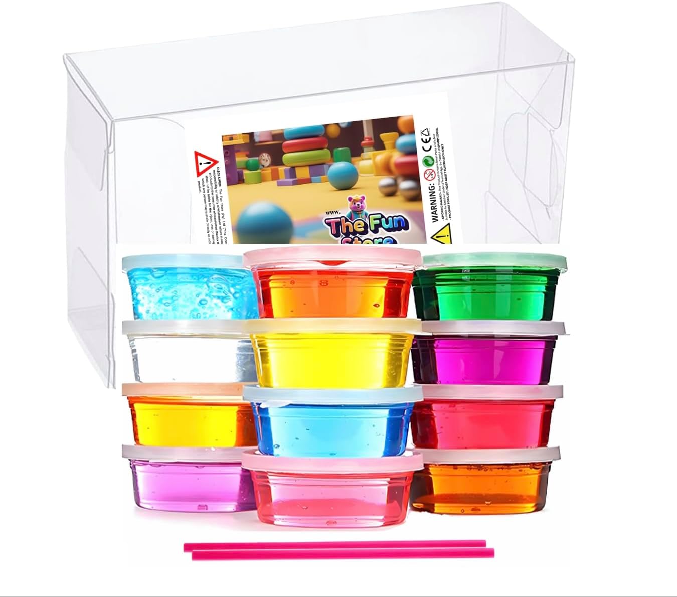 DIY Slime Kit for Kids – Multicolor 5D Putty Toy with Scented Modeling Clay – Non-Toxic Sensory Fidget Toy for Stretching, Molding & Air-Dry Fun – Perfect for Parties, School & Gifts - Image 3