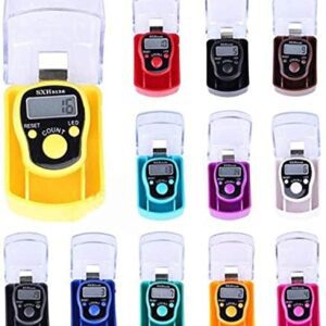 Digital Tasbeeh Counter with LED Light – 3-Pack Finger Zikr Clicker with 5-Digit Display & Adjustable Strap for Prayer, Dhikr & Meditation