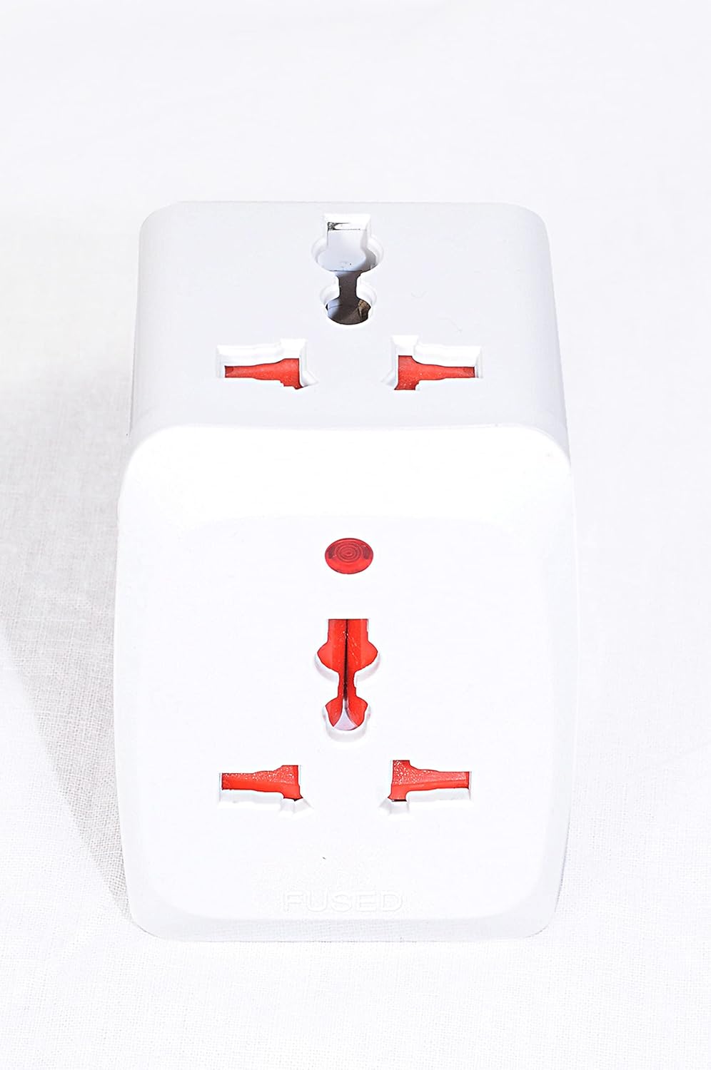 Universal Travel Adapter Plug – 3 Way Multi Plug Extension for Worldwide Use – Compact Converter Socket – Ideal for Laptops, Mobiles, Kitchen Appliances, TVs, Office & Indoor Power Supply