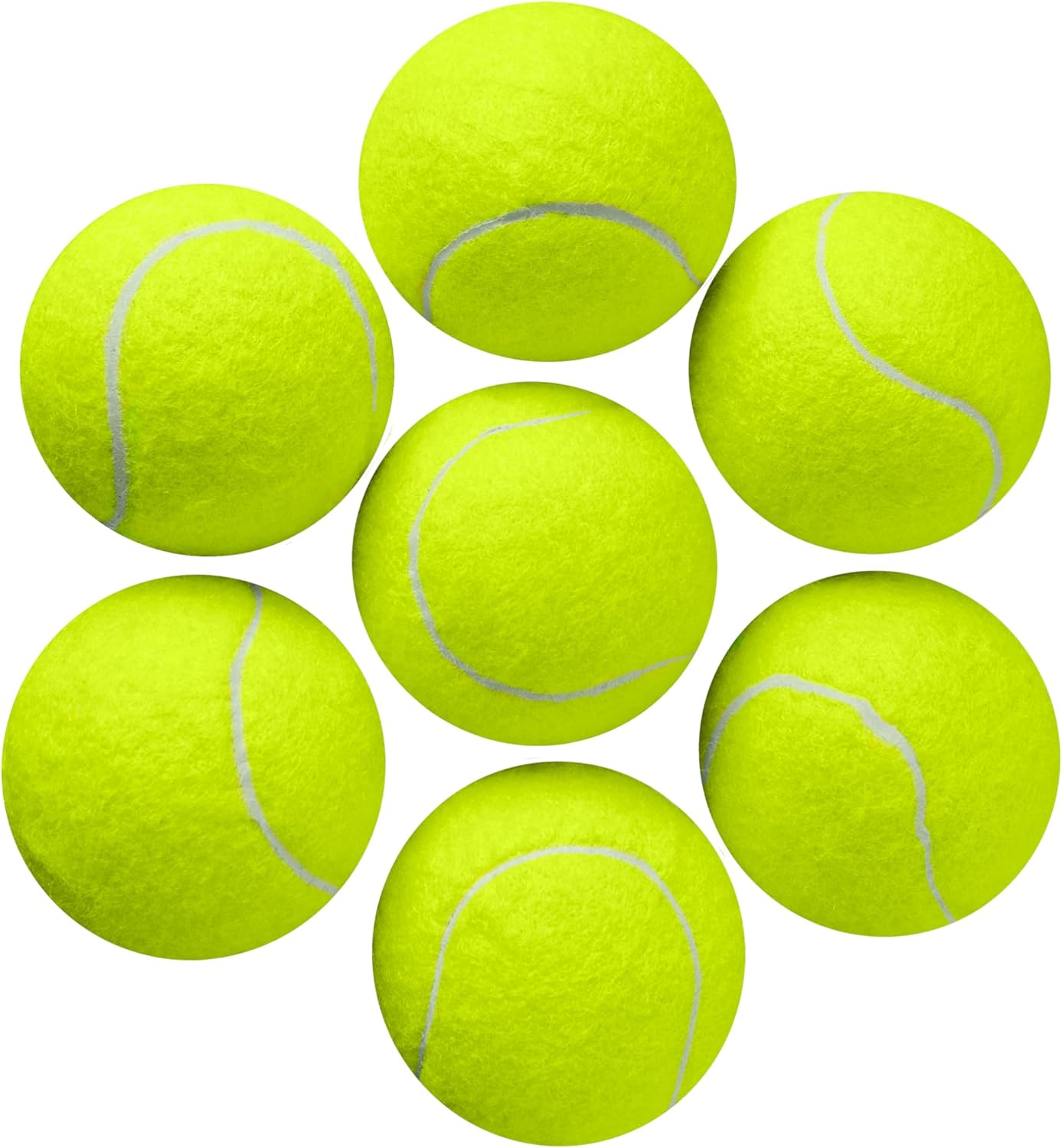 Tennis Balls – High-Bounce Training Balls – Official 3.5 Inch Size, Durable Extra-Duty Felt, Ideal for Practice, Outdoor Courts, Kids & Pet Play, Reusable Pack for Everyday Training - Image 2