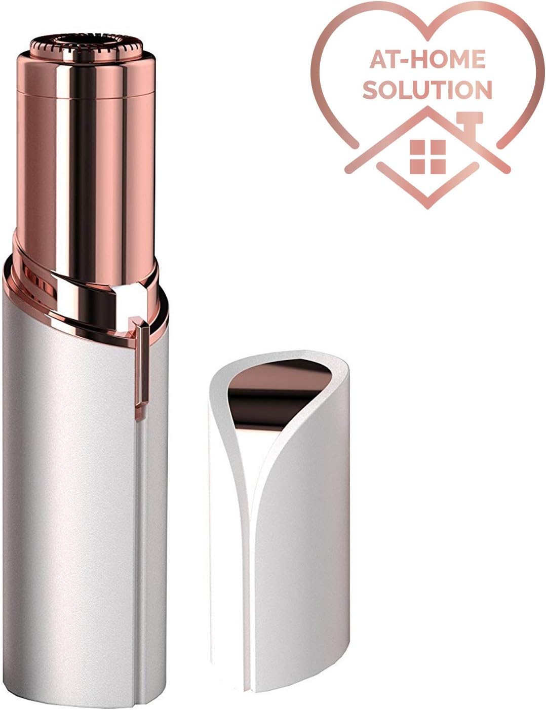 Facial Hair Remover – Instant, Gentle Hair Removal for Lip, Chin & Neck – Travel-Size Electric Shaver with Cleaning Brush – Safe for Sensitive Skin, No Redness - Image 2