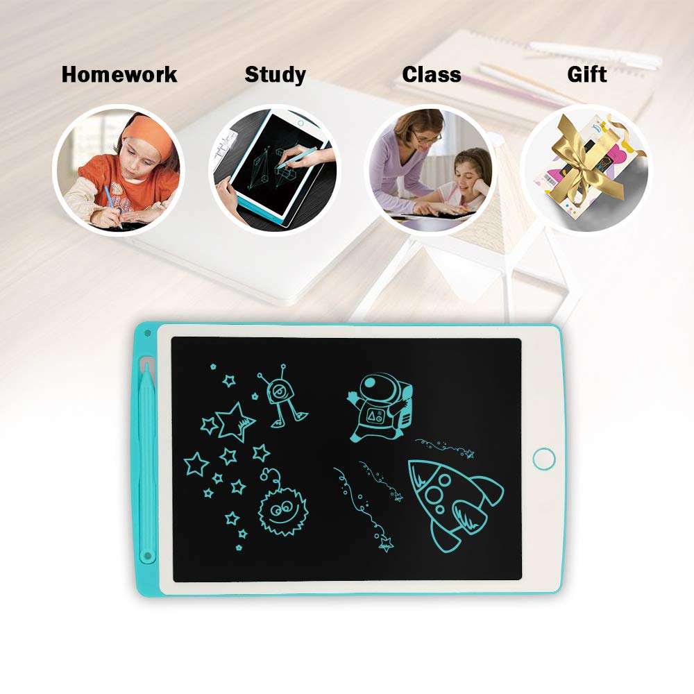 Writing Tablet for Kids – LCD Drawing Board – 8.5 Inch Screen, Reusable and Portable, Eye Protection Display, No Paper or Mess, Perfect for School, Travel, or Home Learning Fun - Image 3