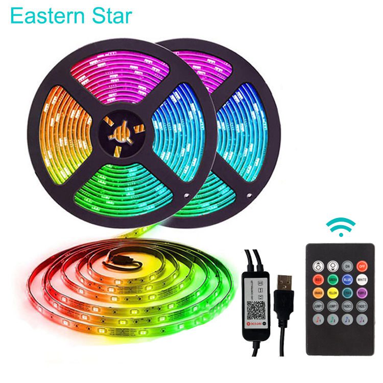 LED Strip Lights – RGB Color Changing Smart Lighting – Syncs with Music, Remote Controlled, Flexible 5m Tape Strip, DIY Ambience Creator, Ideal for Bedroom, Parties, Home Decor, Outdoor - Image 3
