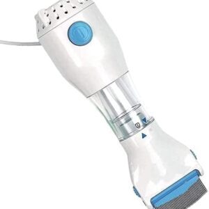 Electric Head Lice Treatment Machine – No Chemical Safe Lice & Egg Removal, Stainless Steel Needle Teeth Comb, Gentle Hair Care for Kids, Toddlers & Adults – Reusable & Effective Solution