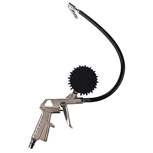 Heavy-Duty Tire Pressure Gauge Gun – High-Precision Dial & Metal Construction with Bleed-to-Zero Valve, Rugged Cover for Accurate Auto Tire Monitoring - Image 2