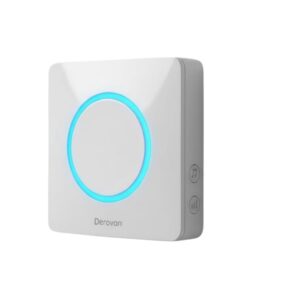 Wireless Remote Control Doorbell White – Plug-in 300m Range, Adjustable Volume & Multiple Tunes, Easy Installation