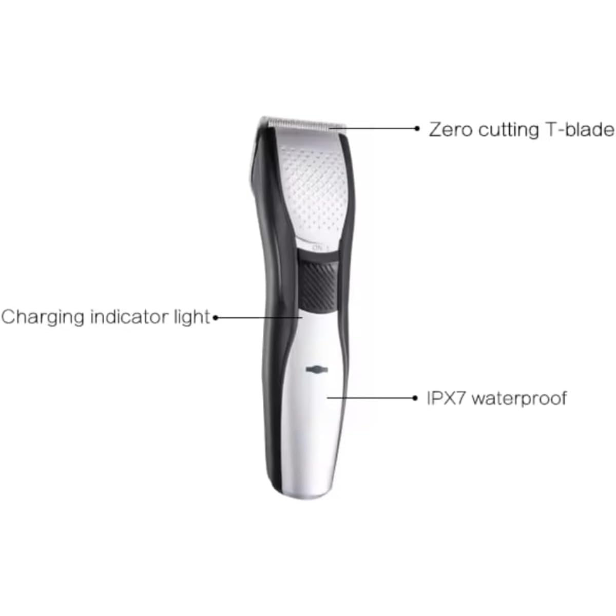 Men's Grooming Trimmer, DualCut Technology, Precision Beard & Hair Trimmer, Body Groomer, Waterproof, Cordless, Self-Sharpening Blades, Beard, Body, Nose, Ear, and Private Part Shaving - Image 2