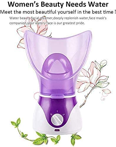 Nano Ionic Face Steamer with Auto Shut-Off – Deep Clean Hydrating Facial Mist Sprayer for Acne, Clogged Pores & Daily Skincare – Travel-Friendly Facial Vaporizer - Image 2