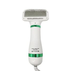 Self-Cleaning Pet Grooming Brush for Dogs & Cats Long & Short Hair Slicker Stainless Steel Bristles Dog Paw Cleaner Pet Bath Kit Hair Dryer Comb Super Absorbent Pet Towel Dog Lick