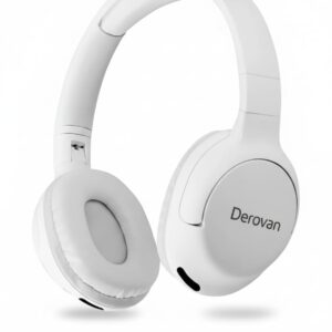 Wireless Bluetooth Over-Ear Headphones with Memory Card Slot – Foldable Stereo Music Headset, Built-in Mic, Up to 6 Hours Playtime, Lightweight & Portable