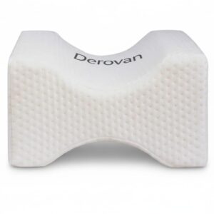 Orthopedic Knee Pillow – Memory Foam Side-Sleeper Leg Support for Hip, Back & Sciatic Pain Relief – Removable Cover, Strap Included