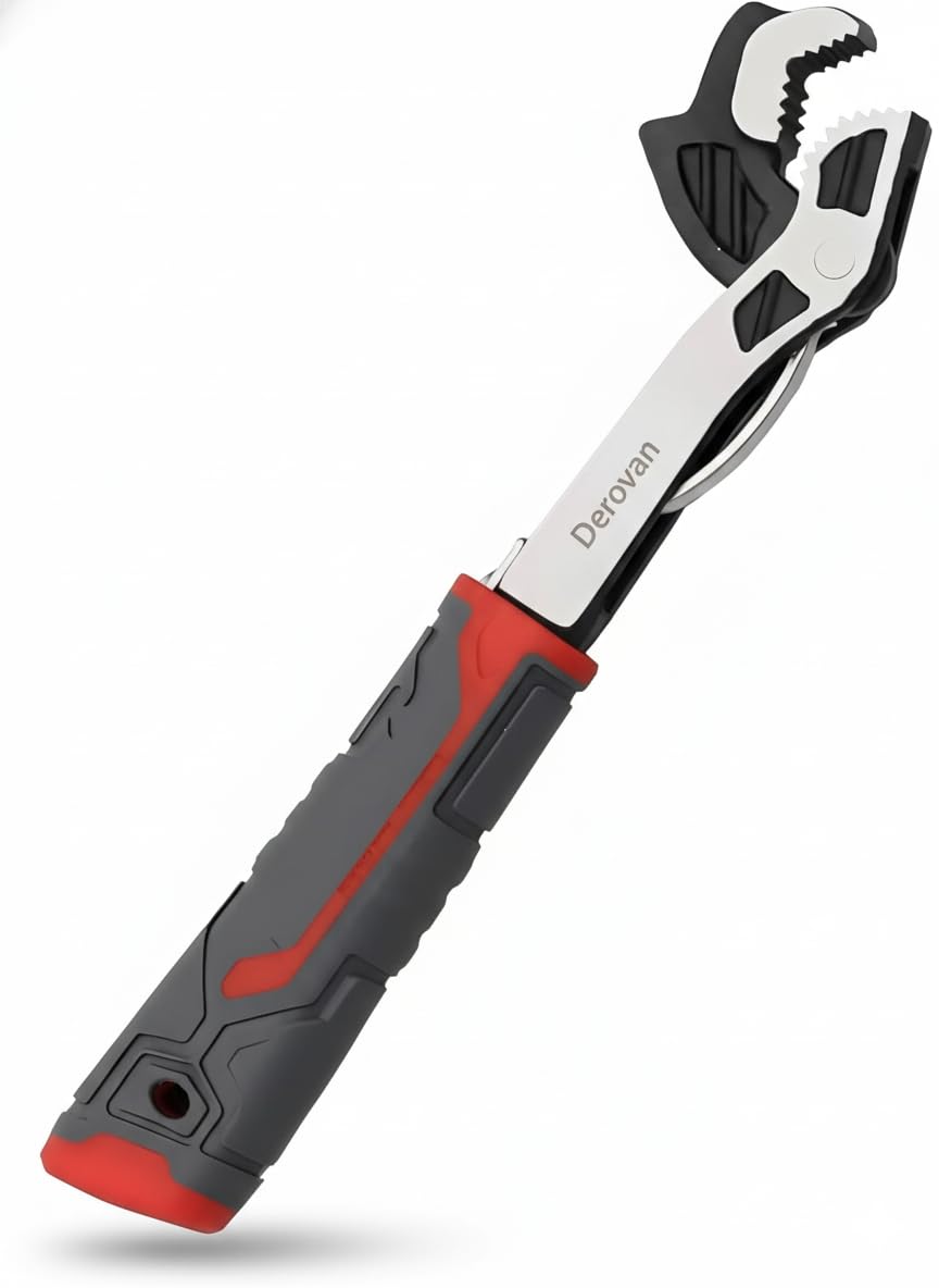 Self‑Locking Carbon Steel Pipe Wrench – Heavy‑Duty Adjustable Locking Wrench for Industrial & DIY Plumbing