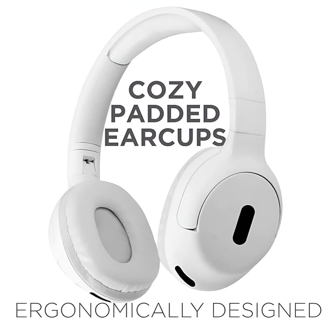 Wireless Bluetooth Over-Ear Headphones with Memory Card Slot – Foldable Stereo Music Headset, Built-in Mic, Up to 6 Hours Playtime, Lightweight & Portable - Image 5