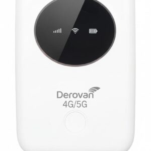 Portable 4G Mobile Router 300Mbps Wireless Device, Dual Band Rechargeable Modem, Touch Control, Supports Up to 10 Devices