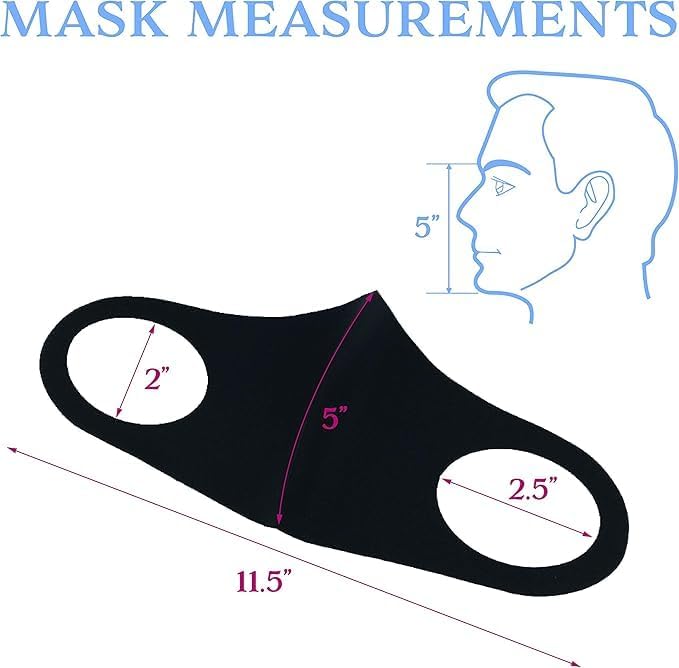 Unisex Face Covering – Fashion Solid Color Cloth Mask – Washable Reusable Face Shield for Adults – Lightweight Cotton Mask for Daily Use – Comfortable Non-Medical Protective Facewear - Image 6