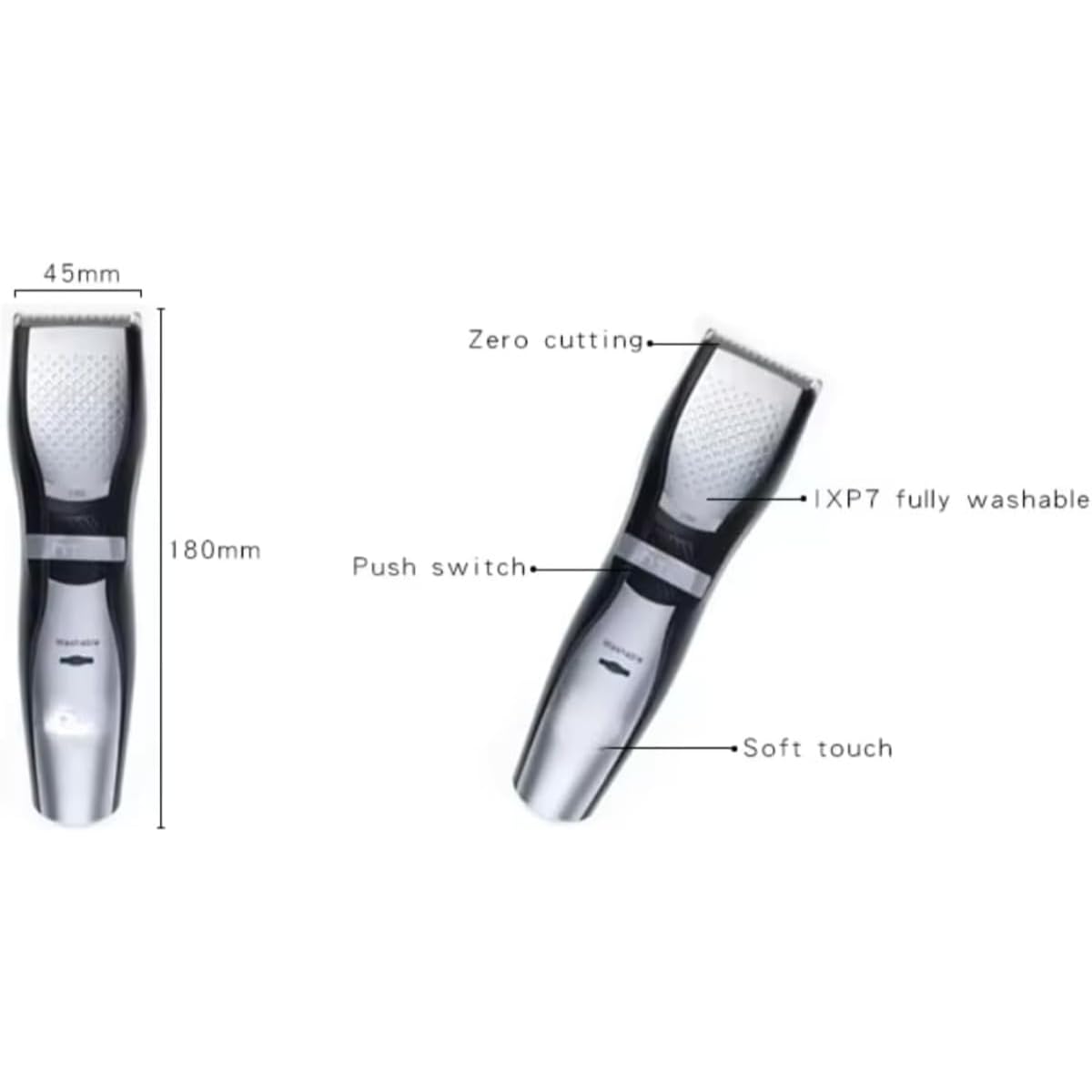 Men's Grooming Trimmer, DualCut Technology, Precision Beard & Hair Trimmer, Body Groomer, Waterproof, Cordless, Self-Sharpening Blades, Beard, Body, Nose, Ear, and Private Part Shaving - Image 3