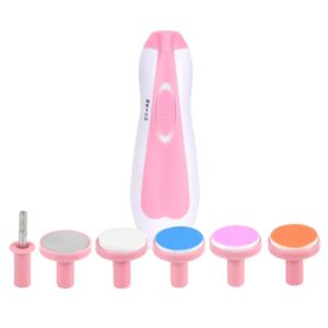 Newborn Baby Nail Trimmer Kit with LED Light & Electric Nail Clipper | Baby Nail File, Manicure & Pedicure Set, Baby Essentials | Safe Nail Care, Nail Brush, Baby Nail Cutter, Nail Drill Machine