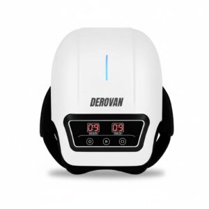 Smart Knee Massager – Triple Therapy: Heat (40–45 °C), 3 Vibration Levels & Hand-Mimic Massage | USB Rechargeable, LED Touch Control, Portable Relief