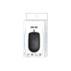 USB Wired Mouse Computer Mice Computer Mouse Final Mouse Mouse For Laptop Gaming Mouse Wired PC Mouse Mouse Wired 3D (HK-50) In (Black)