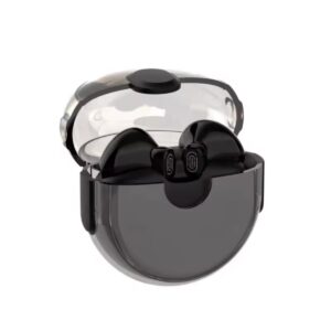 Advanced Bluetooth 5.3 Earbuds: HiFi Stereo, Deep Bass,Playtime, Clear Calls, Touch Control, Custom EQ App, Comfort Fit, Premium Sound for Android/iPhone - Black