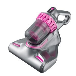 Bed Vacuum Cleaner with UV Light – HEPA Filter & 10Kpa Suction – Cordless 3-in-1 Handheld Dust Mite Remover – Silent Operation – Kills Germs, Removes Allergens, Great for Pillows & Sheets