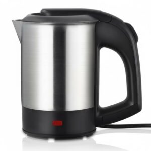 Electric Travel Kettle 0.5L – Small Stainless Steel Hot Water Boiler – Auto Shut-Off & Boil-Dry Protection – 1100W Compact Kettle for Dorm, Office, RV, Baby Formula, Coffee & Tea