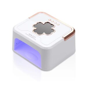 Nail Dryer Lamp - Quick Dry Gel Polish Curing Light with Auto Sensor, Overheat Protection, Removable Base, Travel-Friendly Design - Professional Nail Art Tool for Salon & Home Use