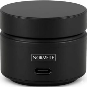 Magnetic Phone Holder with Electric Suction Cup – 360° Rotating Strong Vacuum Car Mount for Dashboard, Glass, Tile – Universal Smartphone Compatibility, ABS Zinc Alloy Build (Black)