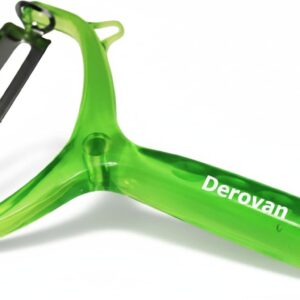 All‑Purpose Stainless Steel Peeler & Slicer – Ultra‑Sharp Dual Blade Tool for Fruit & Veg Prep – Ergonomic Non‑Slip Grip, Julienne & Straight Peeler Combo