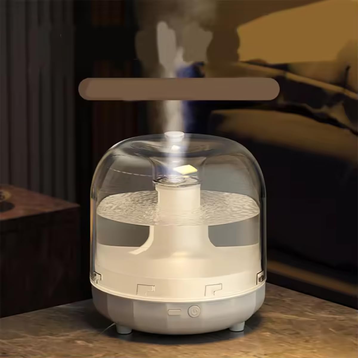 Smart Air Purifier & Humidifier | 3L-4L Ultrasonic Cool Mist with Essential Oil Diffuser | Dehumidifier & Room Freshener | Night Light & Smart App Control | Home & Office Air Quality Booster - Image 4