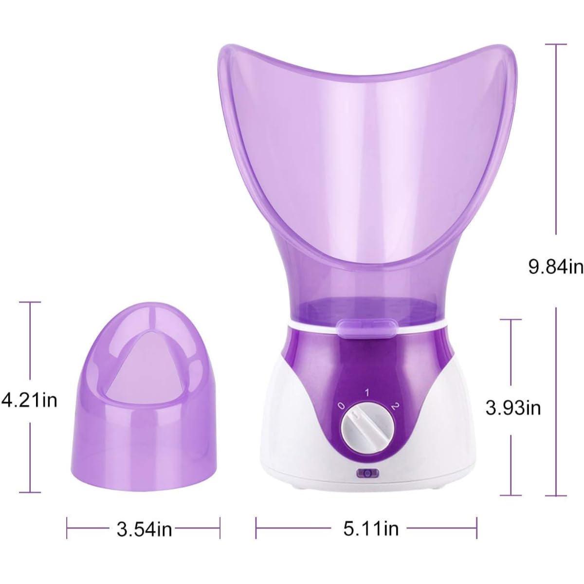 NTFS Beauty Facial Steamer – Deep Clean, Hydrate & Moisturize Skin, Professional Home Spa, Aromatherapy & Humidifier, Full Face Sauna for Radiant Skin - Image 5