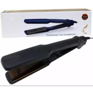 Hair Straightener Brush/Anti-Scald Ionic Comb/Rapid Heat Ceramic Straightener for Smooth, Free Hair | Dual Voltage Travel-Friendly | For All Hair Types