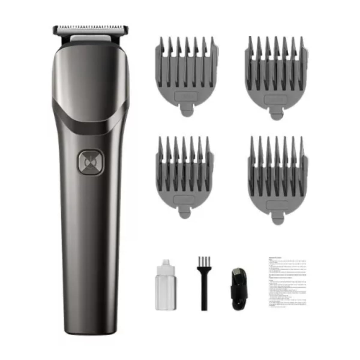 Hair Clippers for Men Cordless Beard Trimmer Professional Barber Kit T-Blade Trimmer with LED Display Rechargeable 120-Min Runtime Powerful Motor Grooming Set for Haircut & Shaving Precision - Image 3