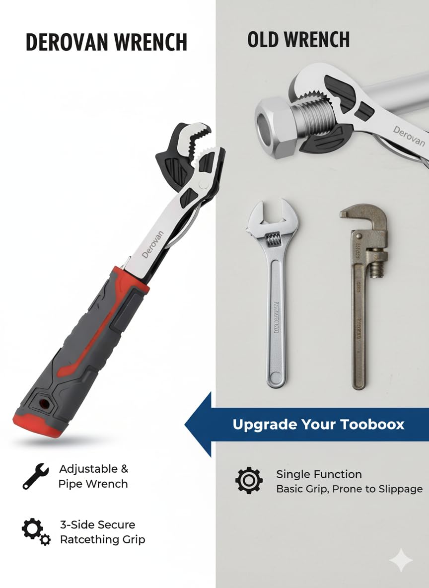 Self‑Locking Carbon Steel Pipe Wrench – Heavy‑Duty Adjustable Locking Wrench for Industrial & DIY Plumbing - Image 7