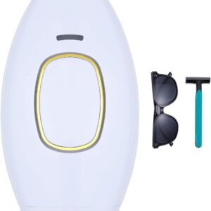 Permanent Hair Removal Device – At-Home Laser Hair Remover for Women & Men, Painless IPL Technology, 5 Energy Levels, Corded Design, Full Body Treatment for Face, Arms, Legs, Bikini Area