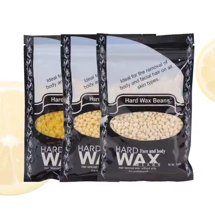 Hard Wax Beans for Hair Removal – Natural Rosin Formula in Lavender Pellets, Paper-Free Depilation Wax for Legs, Face, Bikini & Underarms, Solid Wax Beads for Painless At-Home or Salon Use - Image 3