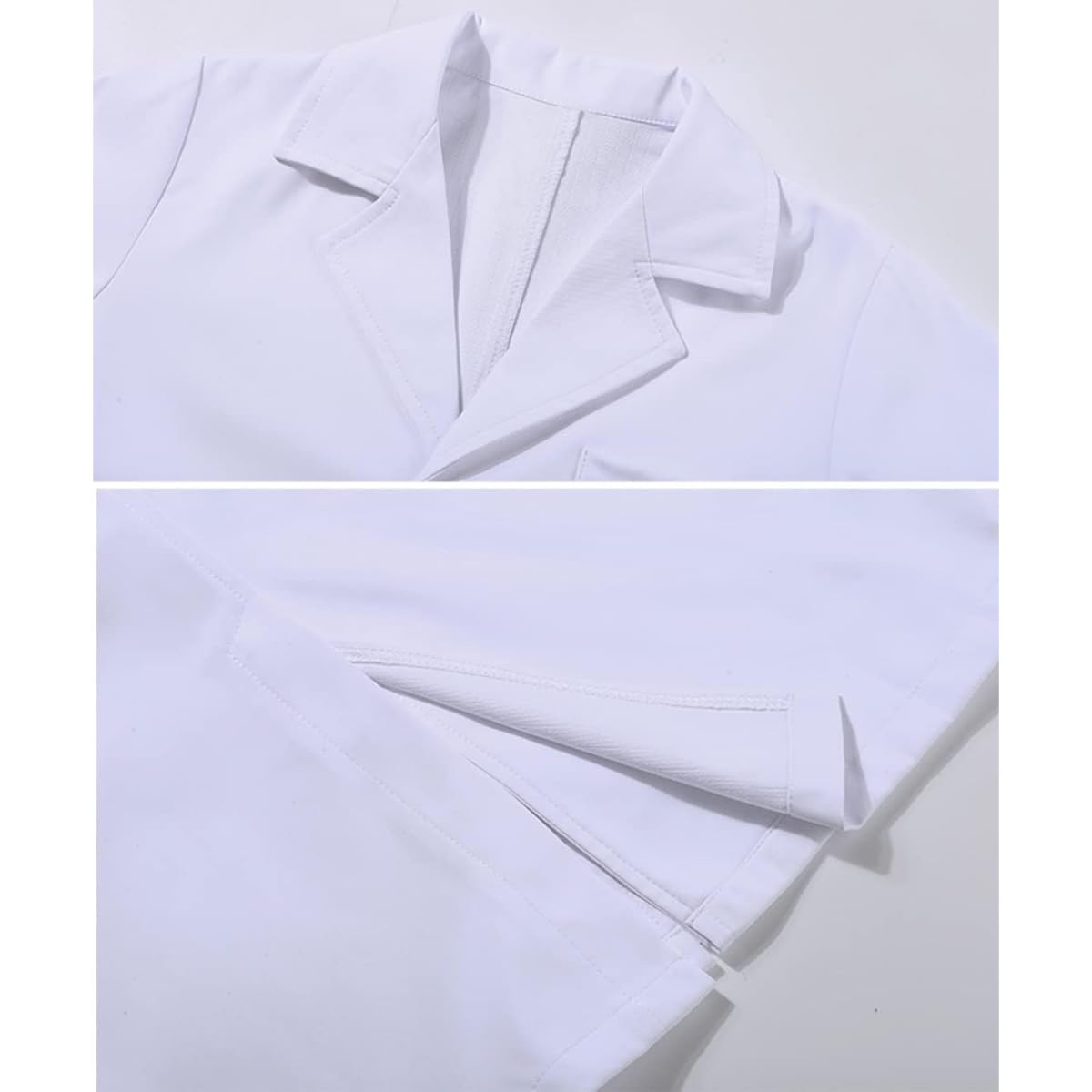 Doctor Scientist Lab Costume for Kids – 4Pcs White Coat Set for Role Play, Birthday Party Gift, Ages 2-12 - Image 7