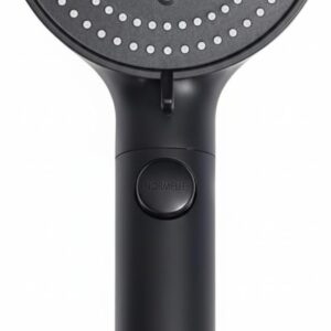 High Pressure Handheld Shower Head with 5 Spray Settings, Extra Long 78-Inch Stainless Steel Hose, Adhesive Adjustable Holder, Matte Black, ON/OFF Pause Switch for Bathroom & RV